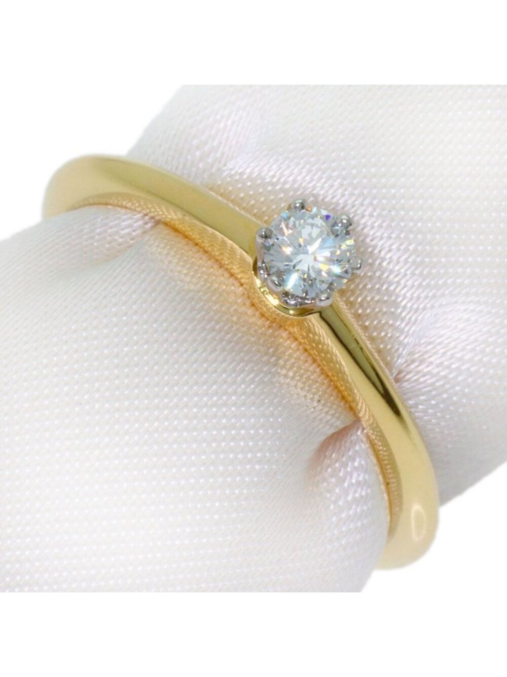 Tiffany & Co Solitaire Diamond Ring